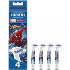 Oral-B Testine Di Ricambio Spiderman 4 Pezzi